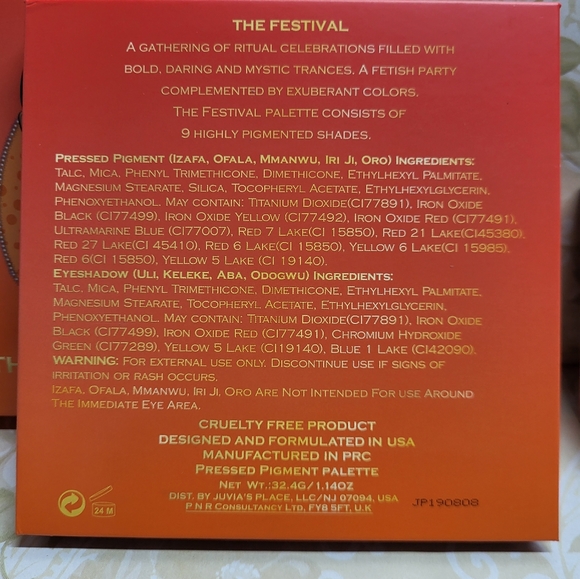 Juvia's Place Festival Palette & Heroine II Highlighter Bundle, NIB - Picture 7 of 9